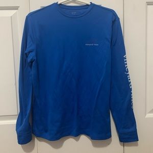 VINEYARD VINES! BLUE LONG SLEEVE